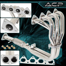 JDM S/S Exhaust Header Manifold For 1992-1996 Honda Prelude VTEC 2.2L DOHC H22A1 picture