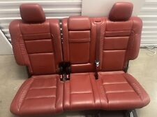 2017–2021 JEEP GRAND CHEROKEE TRACKHAWK RED LEATHER INTERIOR SEATS & DOOR PANELS picture