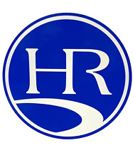 HOLIDAY RAMBLER HR LOGO DECAL GRAPHICS Blue 9.5 “ OEM REFLECTIVE ADMIRAL SCEPTER picture