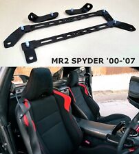 BRZ/FRS/GT86 SEAT CONVERSION KIT (BLACK) FOR 2000-2007 TOYOTA MR2 SPYDER ZZW30 picture