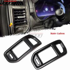 Carbon Dash Side Air Vent Inlet Cover For Dodge RAM 1500 TRX Rebel Limited 2019+ picture