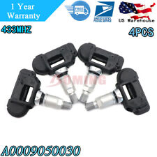 New (4) TPMS A0009050030 433MHz Tire Pressure Monitor Sensor For Mercedes-Benz picture