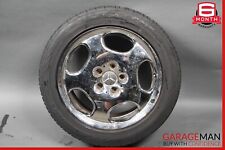 00-02 Mercedes W211 E430 Left / Right Side Wheel Rim Tire Chrome 7.5Jx17H2 ET37 picture
