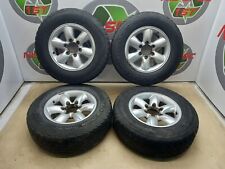 2001 Nissan Terrano II set of 16 inch alloy wheels 235/70r16 1999-2007 picture