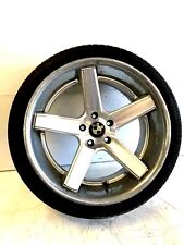 2002 BMW 745i SERIES Wheel Rim & Tire 5x20 5 Spoke Aluminum OEM Q picture