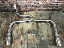 Fiat 500 Abarth Performance Exhaust by Madness Dual Exit Slash Cut Tips picture