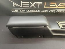 1971-81 FIREBIRD TRANS AM & CAMARO CONSOLE LID BLACK, REAL LEATHER CUSTOM MADE picture