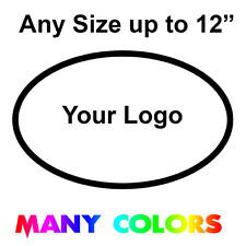 Custom Logo Decal - Vinyl Die Cut Decal Company Business Logo Sticker ANY COLOR picture