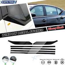 Gloss Black Side Window Stripe Overlay Cover Decor For Nissan Altima 2019-2022 picture