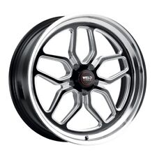 Weld Racing 17x8 Laguna S107 Wheel Gloss Black 5x4.5 / 5x114.3 +0mm 4.5