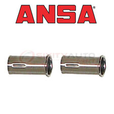 2 pc ANSA Exhaust Tail Pipe Tip for 1985-1987 BMW 635CSi - Pipes  fr picture