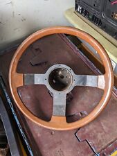 OEM Alfa Romeo GTV-6 Wood Steering Wheel picture