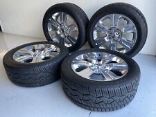 Ford F150 22 inch Wheels Tires Factory OEM Platinum Expedition Set 4 picture