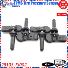 4x Tire Pressure Sensor TPMS 28103-FJ002 For Subaru Impreza Forester Legacy picture