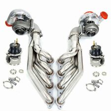 For Chevrolet Corvette GM LS1 T4 AR.80/.96 Oil Turbo+Exhaust Manifold+Wastegate picture