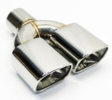 Exhaust Tip 2.25 Inlet 3.00 X 3.65 Outlet 10.25 long WDSRT3653010-225-SS Dual Ro picture