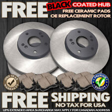 O0022 FIT 2000 BMW E46 323iT Touring BLACK Brake Rotors Ceramic Pads FRONT+REAR picture