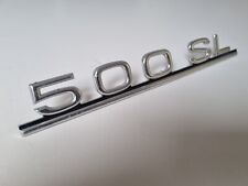  Mercedes 500 Sl Badge R107 picture