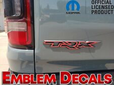 Ram 1500 TRX Emblem Overlay Decal 2021 2022 2023 2024 picture