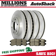 Front & Rear Brake Rotors & Pads for GMC Envoy Chevy Trailblazer Olds Bravada picture