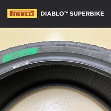 Pirelli Diablo Superbike SC2 200/60R17 (Used/One-sided left shoulder tire wear) picture