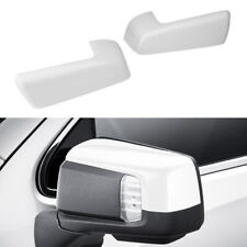 For 2019-2024 Chevy Silverado GMC Sierra 1500 Clip-on Mirror Covers Summit White picture