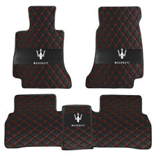 Fit For Maserati Car Floor Mat Accessories Interior Waterproof Anti-Slip Leather picture