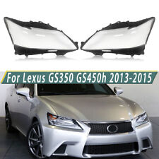 Left+Right Clear Headlight Lens Cover Shell For Lexus GS350 GS450H 2013-2015 picture