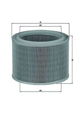 Air Filter fits LADA NIVA 1.9D 93 to 06 XUD9SD Mahle 212151109100 21215110910000 picture