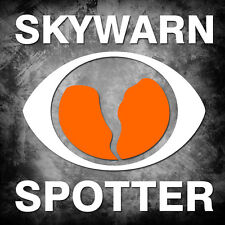 SkyWarn Spotter - Vinyl Decal - Storm Chaser Sky Warn, emergency picture