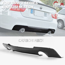 For BMW E90 335i M-Tech Carbon Fiber Rear Bumper Diffuser Lip (Twin Exhaust) picture