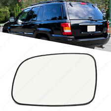 Heated For 1999-2004 Jeep Grand Cherokee Side Wing View Mirror Glass Left Driver picture
