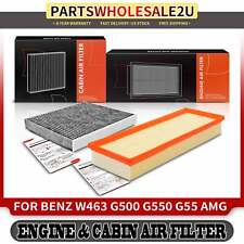 Engine & Cabin Air Filter for Mercedes-Benz W463 G500 5.0L G550 G55 AMG 5.5L picture