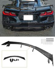 Rear Trunk Lid High Wing Spoiler For 20-Up Corvette C8 Real Carbon Fiber Spoiler picture