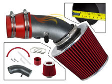 RW RED Short Ram Air Intake Kit+Filter For 90-97 Corolla Prizm 1.6L/1.8L L4 picture