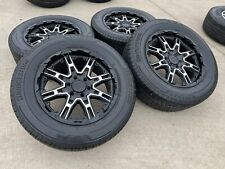 20x9 Level 8 Slingshot 9214 wheels rims Chevy RAM 1500 Tacoma 6x139 6x5.5 tires picture