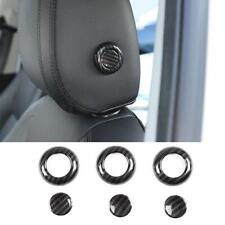 For Land Rover Defender 110 2020+ Rear Seat Headrest Button Trim Carbon FiberABS picture