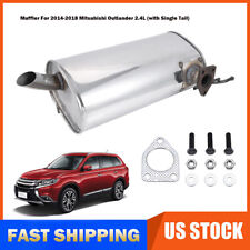 Exhaust Muffler Fit For 2014-2018 Mitsubishi Outlander 2.4L (with Single Tail) picture