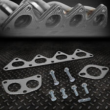 FOR 89-94 ECLIPSE GS TALON ES LASER RS DOHC EXHAUST MANIFOLD HEADER GASKET+BOLTS picture