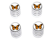 Monarch Butterfly - Tire Rim Valve Stem Caps - Aluminum picture