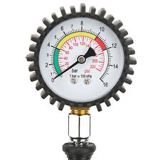 √ Tire Pressure Gauge 0‑220 PSI Pointer Type Handheld Mechanical High Accuracy picture