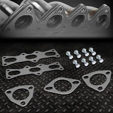 FOR 93-97 FORD PROBE MAZDA MX-6 2.5L V6 EXHAUST MANIFOLD HEADER GASKET SET+BOLTS picture