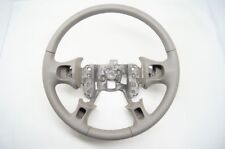 2000-2005 Buick Le Sabre LeSabre Steering Wheel Leather Grey Gray w/o switches picture