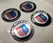 4 pcs. BMW Alpina Round Logo 3D Domed Badge Sticker. 50 mm. picture