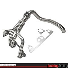 Fits Jeep Wrangler TJ 2.5L L4 Stainless Manifold Header w/ Pipe 97-99 New picture