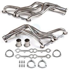 For Small Block Chevy Heavy Duty Truck Header Set Stainless Steel 1973-1985 picture
