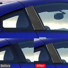 Carbon Fiber Door Trim B-Pillar Panel Cover Fits For 03-06 Nissan 350Z Z33 Coupe picture