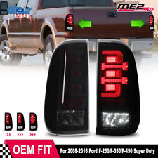 LED Sequential Tail Lights For 08-16 Ford F-250 F350 Super Duty Rear Brake Lamps picture