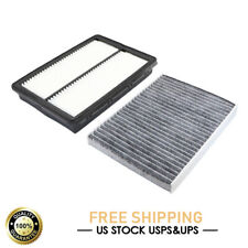 Carbon Cabin & Engine Air Filter SET For 2016 2017 2018 2019 2020 KIA Sorento picture
