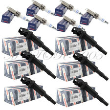 6 OEM For BOSCH Ignition Coils 0221504470 +6 Spark Plugs kit 12122158253 For BMW picture